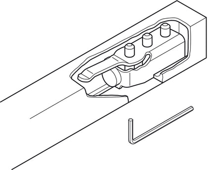 Hawa Junior 40/40B Add Track Stopper