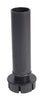 Plinth Foot+Shaft Tube 135mm Pl Black