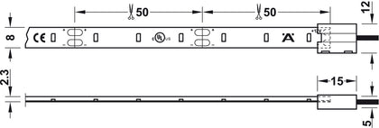 Loox LED2030 Strip 5.0m 12V/24W 4000K