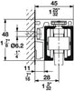 Hawa Junior 80 Side Fix Profile 2.5m