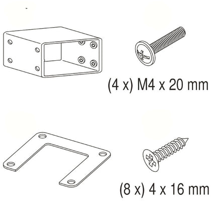 VS Cornerstone Plus Fitting Bracket Set