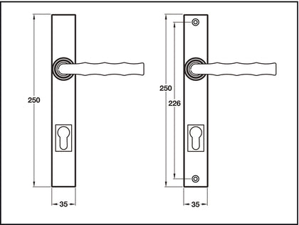 Takara Lever Hdls/Plt Multipoint Pewter