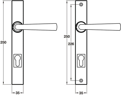 Salvador Lever Hdls/Plt Multipoint Pew