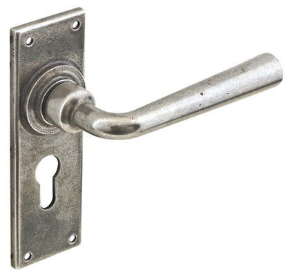 Olympia Lever Hdls/Plt Pro 48mm Pewter