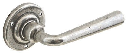Olympia Lever Hdls/Rose D65mm Pewter