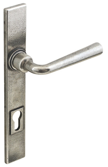 Olympia Lever Hdls/Plt Multipoint Pewter
