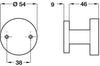HL18 Fixed Knob D54mm 304 PSS