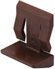Shelf Support D5mm Plug/Spring Pl Brown