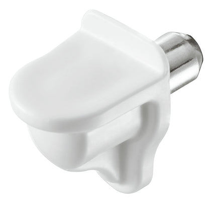 Shelf Support D5mm Plug Galv Pl White
