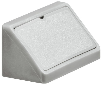 Mini Corner Connector 21x44mm Light Grey