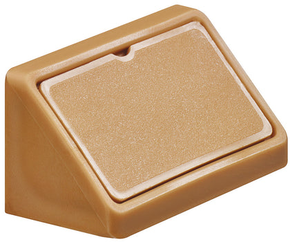 Mini Corner Connector 21x44mm Beige