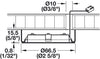 Loox LED3039 DL 24/3W 2700K-5000k St.St