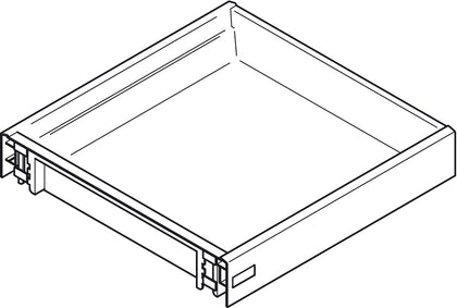 Moulded Plastic Drawer Pl Wht 430x600mm