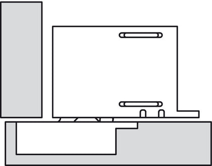 Tiomos H Hidden 105D Hinge ZA Night/Ant