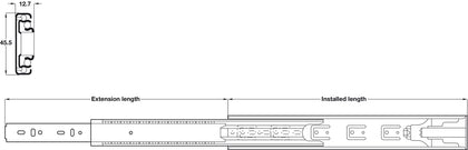 4501A BB DrwRun SC Full 33kg 350mm BZP