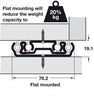 9301E BB Drawer Runner HD Full 272kg 305mm Cor