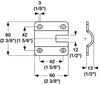 Single Wall Plate for Atlas Cab Fitting