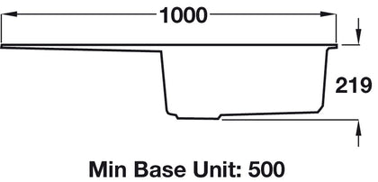 RM AND1051AS/ Andesite Ign 1.0B Sink Ash