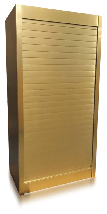 Tambour Door Sys 500x1210mm Gold