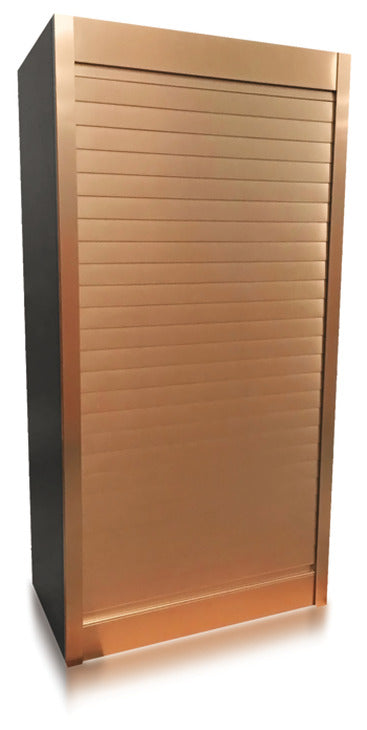Tambour Door Sys 600x1210mm Copper