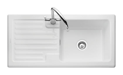 RM CRT10101WH/ Rustic Ceramic 1.0B Sink