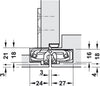 Tectus TE240 3D 180D Hinge MN (f2)