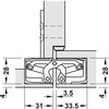 Tectus TE340 3D 180D Hinge MC (f1)