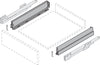 NovaPro Scala Drawer Sides 90/270mm Stn