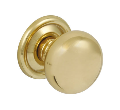 Cotswold Knob Brs Pol D33x33mm