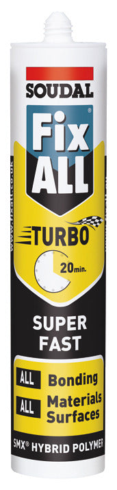 Fix All Turbo Sealant/Adhesive 290ml Wht
