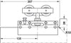 Hawa Junior 80GS Fit/Clamp Shoe Set 1Dr