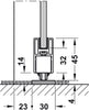 Slido Design 80-M FitSet 1Dr 8/1100mm