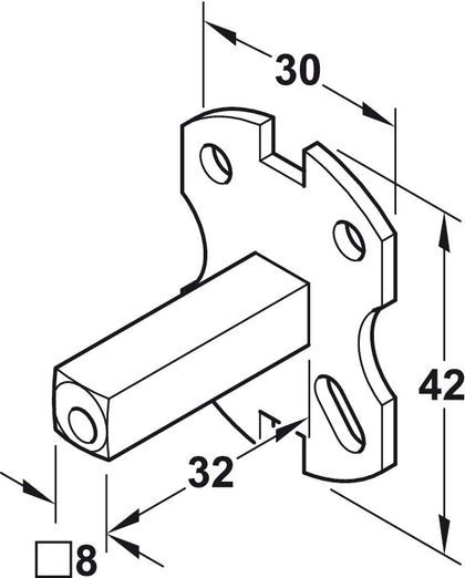 Startec Fixed Spindle for Rose Set SZP