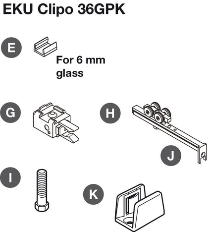 Eku Clipo 36GPK FitSet 1Dr