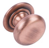 Jude Knob Brass Ant Copper D30x26mm