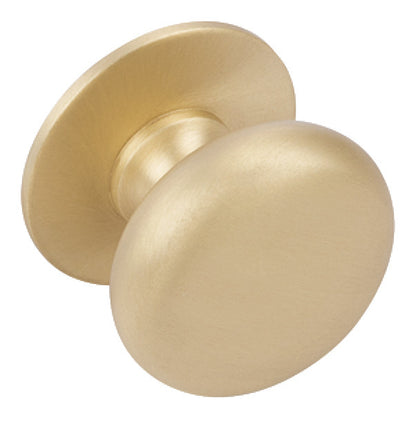 Delia Knob Brass Bru Brass D30x26mm