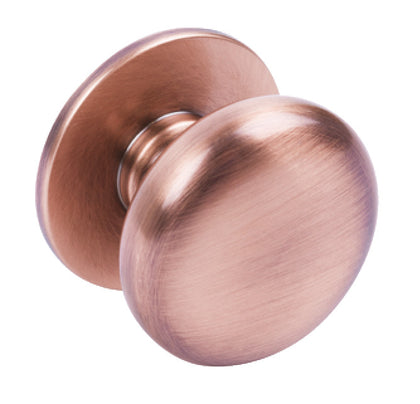 Delia Knob Brass Ant Copper D30x26mm