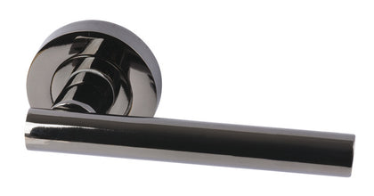 Varthen Lever Hdls/Roses ZA Blk Nickel