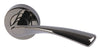 Olton Lever Hdls/Roses ZA Blk Nickel