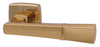 Lucina Lever Hdls/Sqr Rose 52mm ZA Gold