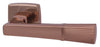 Lucina Lever Hdls/Sqr Rose 52mm ZA Rose
