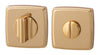 RO13 Escutcheons 52x52mm WC Set ZA Gold