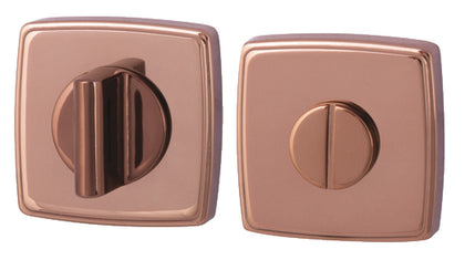 RO13 Escutcheons 52x52mm WC Set ZA Rose