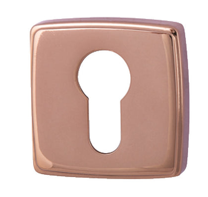 RO13 Escutcheons 52x52mm Pro Cyl ZA Rose