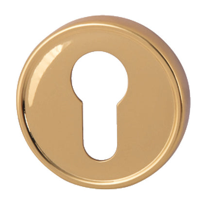 RO14 Escutcheons D52mm Pro Cyl ZA Gold