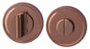 RO14 Escutcheons D52mm WC Set ZA Rose