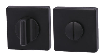 RO11 Escutcheons 52x52mm WC Set ZA Blk