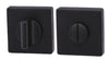 RO11 Escutcheons 52x52mm WC Set ZA Blk