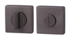 RO11 Escutcheons 52x52mm WC Set ZA BNBlk