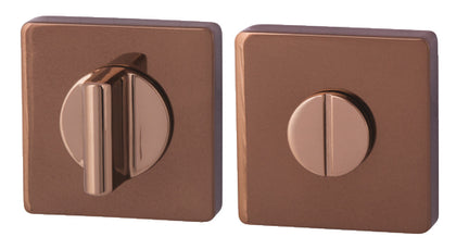 RO11 Escutcheons 52x52mm WC Set ZA Rose